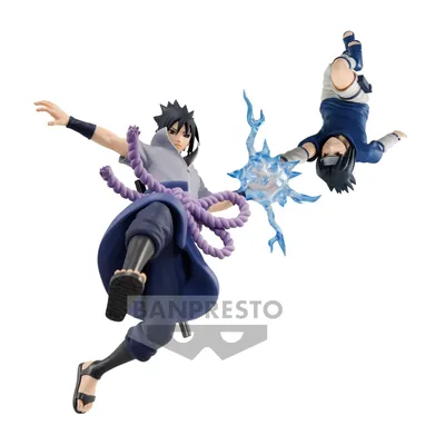 Naruto and sasuke as a michelangelo painting on Craiyon