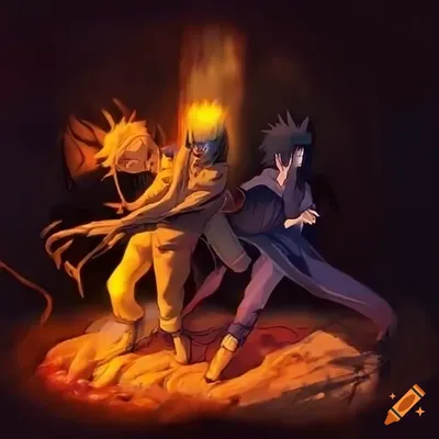 Sasuke Uchiha And Naruto Uzumaki Wallpaper Download | MobCup