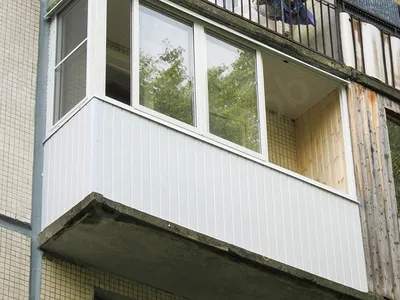 Внешняя отделка балконов и лоджий во Владивостоке