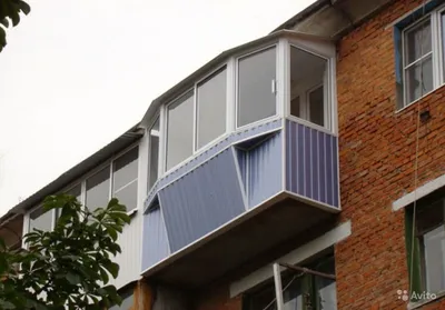 Наружная отделка балконов и лоджий