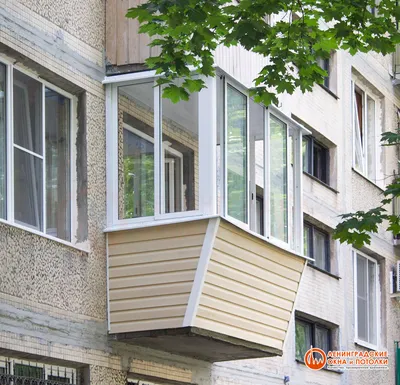 Внешняя отделка балконов в Туле: отделка балкона снаружи сайдингом по  низкой цене