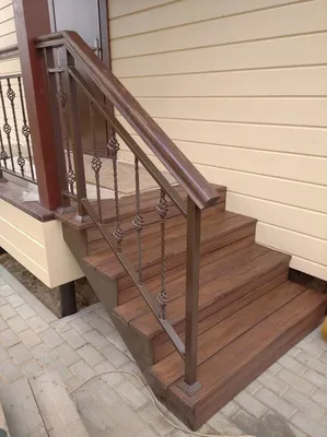 Дизайн лестницы на второй этаж в доме, на улице | Фото, конструктив
