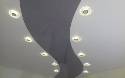 Комбинированные спайкой потолки в Новосибирске | Компания «АВерно»