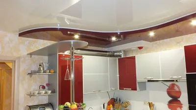 Натяжные потолки для кухни в Уфе: фото, цены