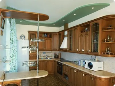 Натяжные потолки на кухню в Москве, цена потолка ПВХ на кухне с установкой  - Стар Потолок
