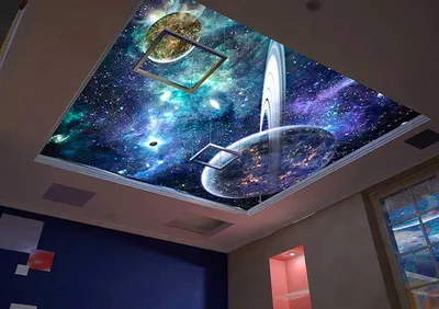 Художественные потолки космос... - Натяжные потолки Адастра | Facebook