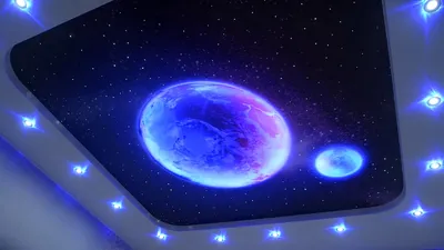 Натяжные потолки «Звёздное небо»: популярные варианты оформления - Натяжные  потолки от компании ArtHouse - лучшее решение для Вашего интерьера