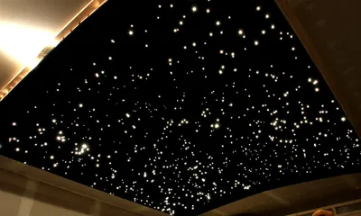 Создание уникальной атмосферы в комнате с помощью натяжного потолка  «Звездное небо». Советы и статьи