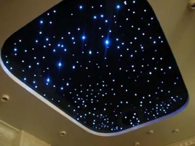Светят звезды над головой – эффект натяжного потолка