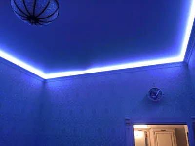 Натяжные потолки с контурной подсветкой – заказать монтаж в Москве, цена,  гарантия