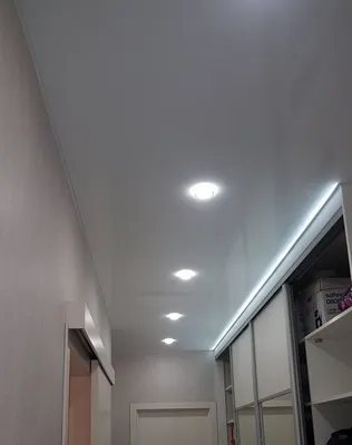 Парящие натяжные потолки с подсветкой - установка под ключ