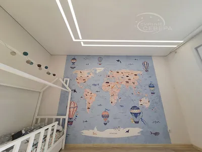 Натяжные потолки для детской комнаты в Ростове-на-Дону - замер и установка