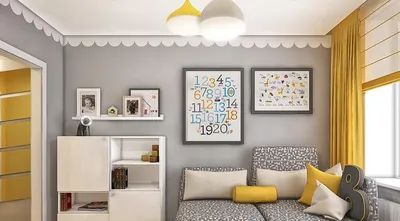 Натяжные потолки в детской спальне фото фотографии