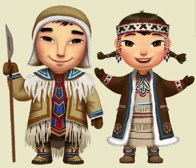 Национальная одежда коренных малочисленных народов Севера.