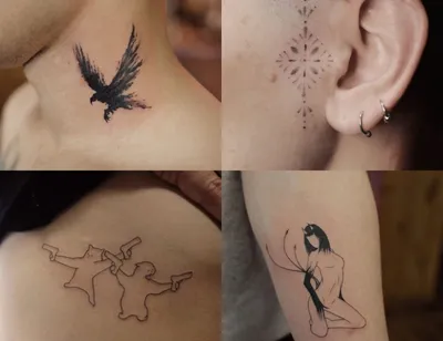 Тату небольшого размера в KOKIN TATTOO