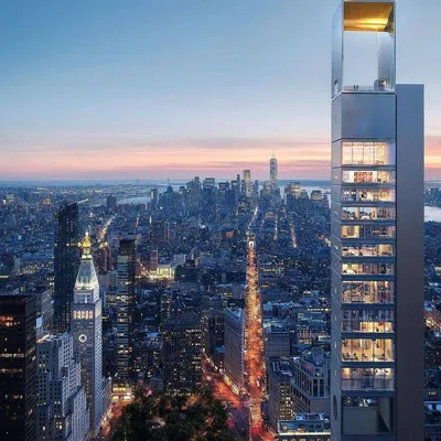 В Нью-Йорке построили самый тонкий в мире небоскреб — Нож
