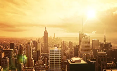 небоскребы Вид с воздуха Нью-Йорка, Манхаттана Редакционное Изображение -  изображение насчитывающей назначения, над: 61630760