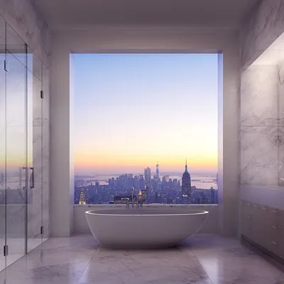 Самый высокий жилой небоскреб строится в Нью-Йорке