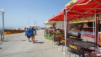 Фотогалерея Набережная в Небуг | Фото на сайте Azur.ru