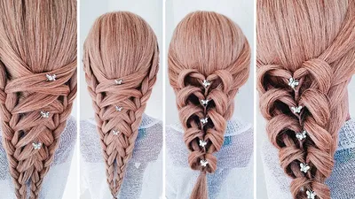 ☆НЕОБЫЧНЫЕ ПРИЧЕСКИ☆ Греческая коса: 2 варианта плетения ☆Amazing  hairstyles ☆LOZNITSA - YouTube