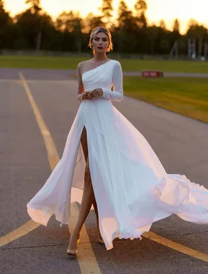 Необычные Выпускные платья с длинными рукавами, вечерние платья с 3D  цветами, сделанные на заказ иллюзионные кружевные вечерние платья с бисером  | AliExpress