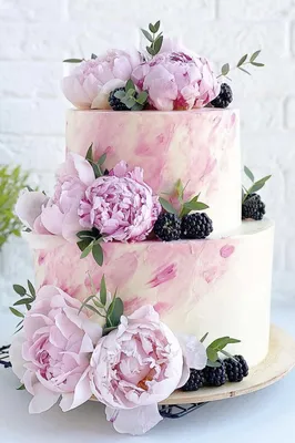 Прикольные свадебные торты - A1163 от 2500 рублей за кг. Купить в CakesClub.