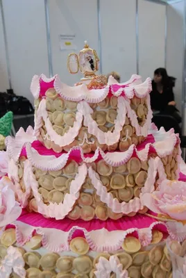 Свадебные торты в стиле омбре, фото - Cupcake