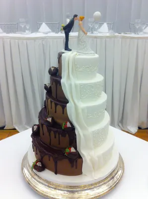 Прикольные картинки торты на свадьбу (102 фото)