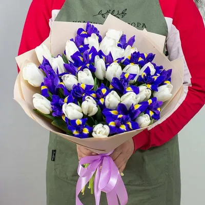 Фотообои Необычные тюльпаны купить на стену • Эко Обои