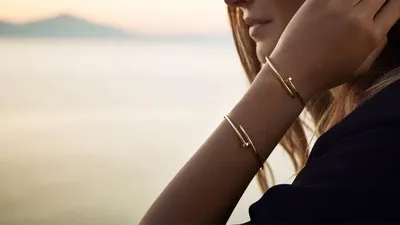 Купить Модный браслет Lucky из 24-каратного золота, кожаный золотой 6 мм,  золотой клеверный браслет, женские ювелирные изделия, подарки | Joom