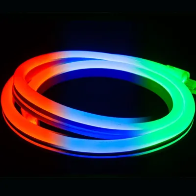Купить гибкий светодиодный неон одноцветный ST-NF5050-0616-220V RGB  (ЦВЕТНОЙ)