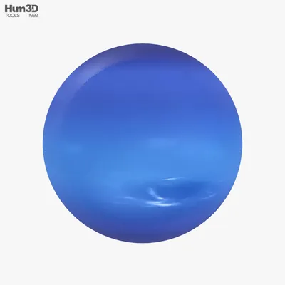 Нептун 3D модель - Скачать Космос на 3DModels.org