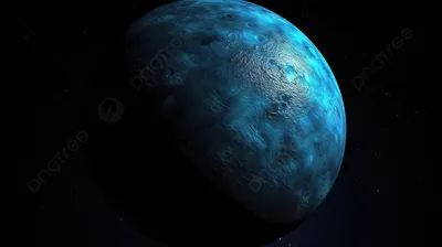 Neptun planet on white background Royalty Free Vector Image