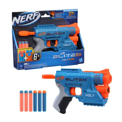 Игрушечное оружие бластер Hasbro Nerf Turbine CS-18 Elite 2.0 (E9481)  купить в Киеве, Украине | MAUDAU: цена, отзывы, характеристики