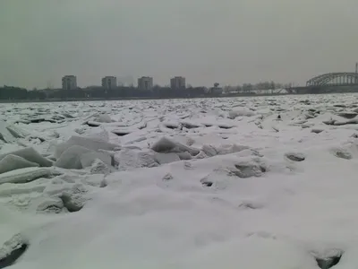 Вид на стрелку зимой фото - Зима - Фотографии и путешествия © Андрей Панёвин