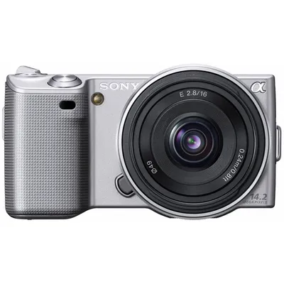 Amazon.com : Sony Alpha NEX-5A/S Digital Camera with 16mm f/2.8 Lens  (Silver) (OLD MODEL) : Electronics