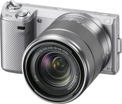 Amazon.com : Sony NEX-5N 16.1 MP Compact Interchangeable Lens Touchscreen  Camera With 18-55mm Lens (Silver) : Compact System Digital Cameras :  Electronics