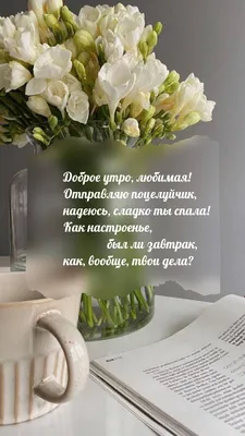 Красивые картинки \"Доброе утро, Любимая!\" (264 шт.)