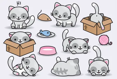 Создать мем \"няшные котики, срисовки няшные, рисунки для срисовки котики  няшки\" - Картинки - Meme-arsenal.com