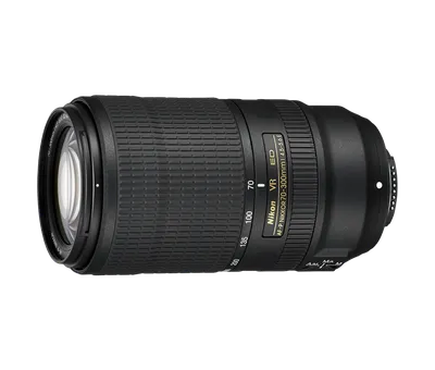 Nikon AF-P NIKKOR 70-300 мм | FX телефото | Объектив для цифровой  зеркальной фотокамеры