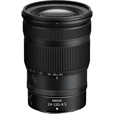 ᐉ Купить Объектив Nikon Z 24-120mm f/4 S в Киеве — заказать Объектив Nikon  Z 24-120mm f/4 S в интернет магазине «Фотомост» с доставкой по Украине