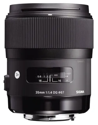 Купить объектив Sigma 35mm F/1.4 DG HSM Art для Nikon