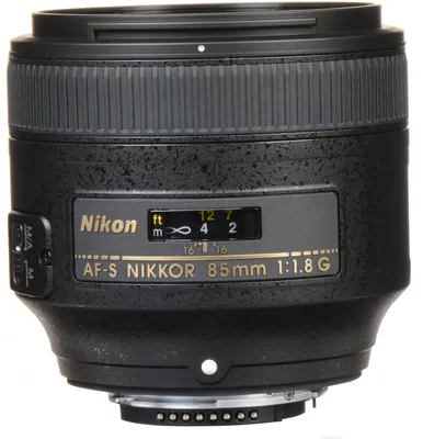 Объектив Nikon AF-S 85 mm f/1.8G (JAA341DA) – купить в Киеве | цена и  отзывы в MOYO