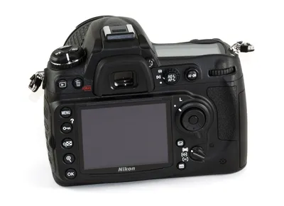 Nikon D300s rear controls