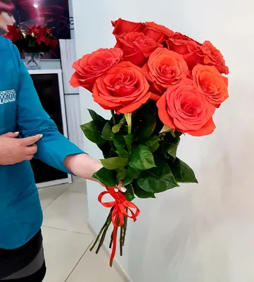 Букет с розой «Нина» — 25 шт | Цветы в Иваново | ул. Палехская д. 4