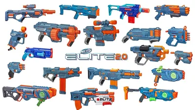 Nerf Elite 2.0 Shockwave RD 15 Blaster | BIG W