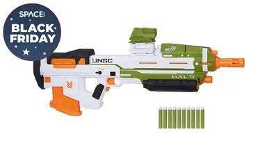 Finish the fight with this Black Friday Nerf Halo MA40 blaster deal | Space