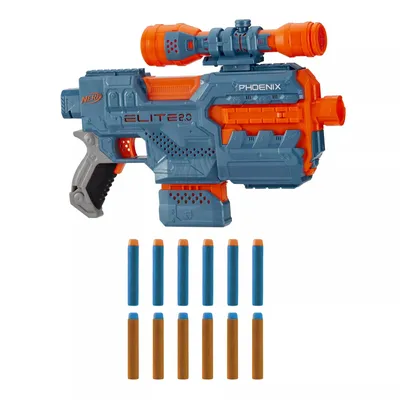 NERF Elite 2.0 Commander RD-6, Multicolor, 8Y+