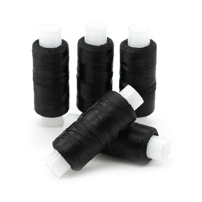 Швейные нитки (армированные) 100 ЛХ 200 м черный - Иголочка - сеть  розничных магазинов, любые товары для шитья и швейная фурнитура
