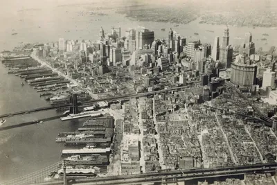 Каким Нью-Йорк был в прошлом? История, чёрно-белые фотографии старого  города. Почему Нью-Йорк называют Большим Яблоком? - webmandry.com